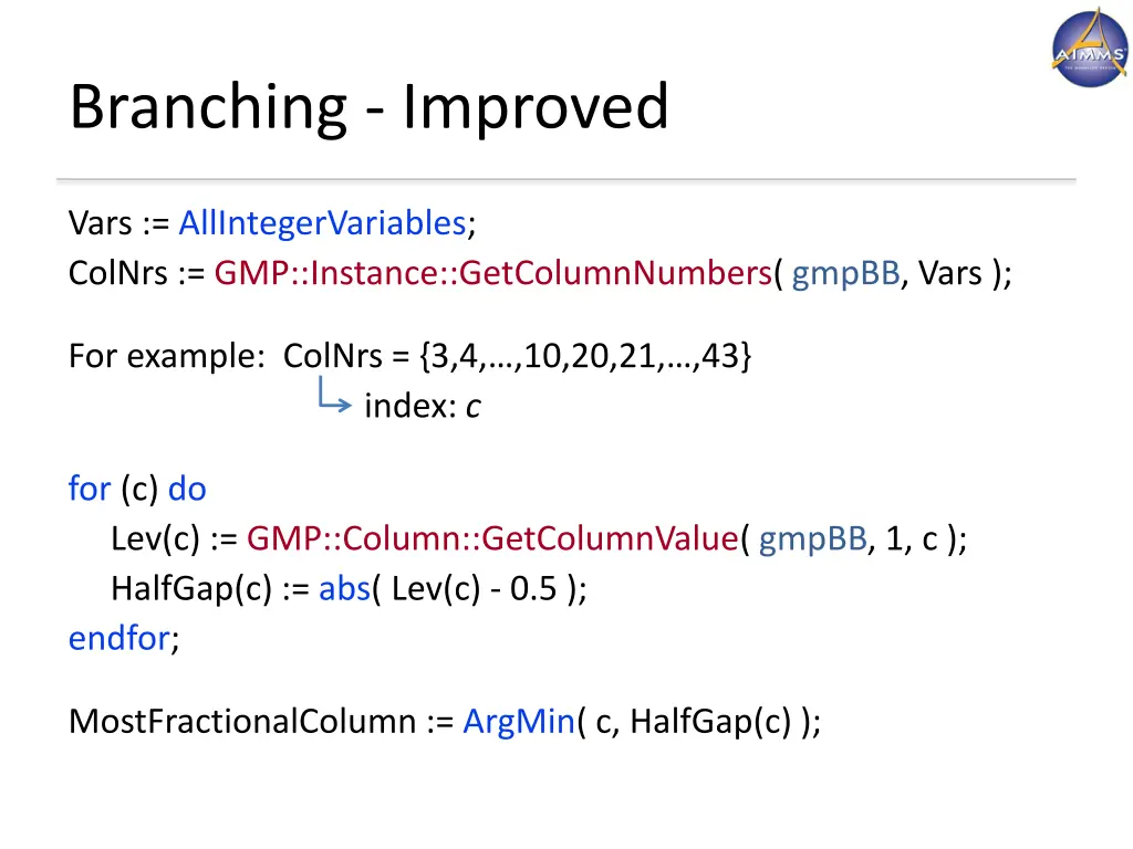 branching improved 1