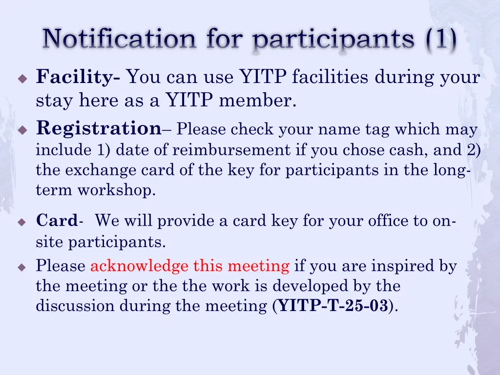 notification for participants 1
