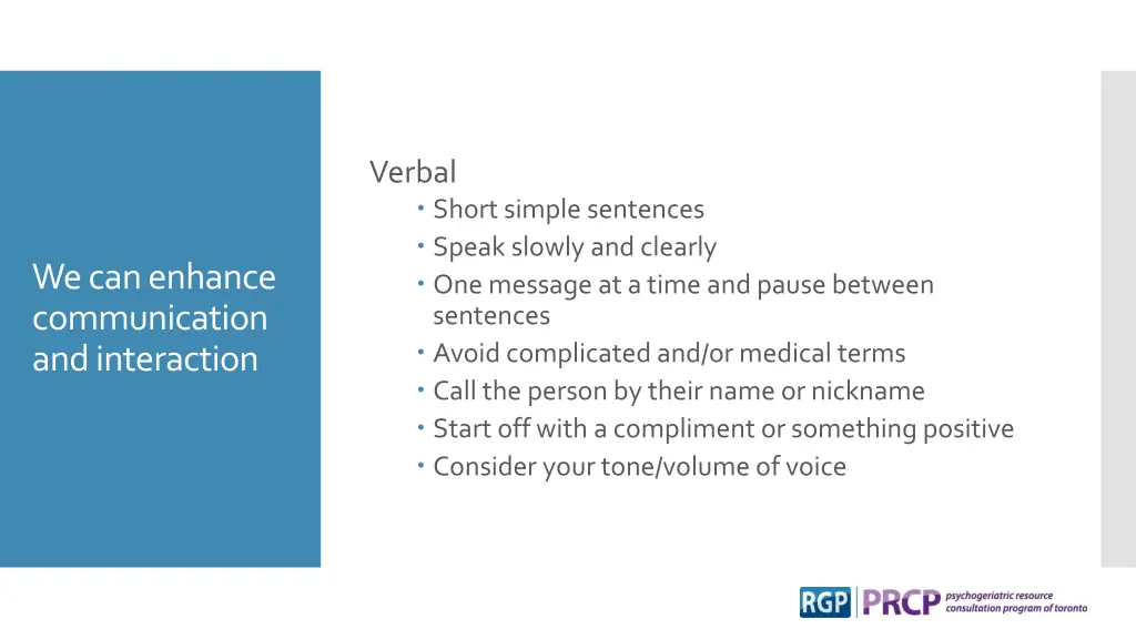 verbal
