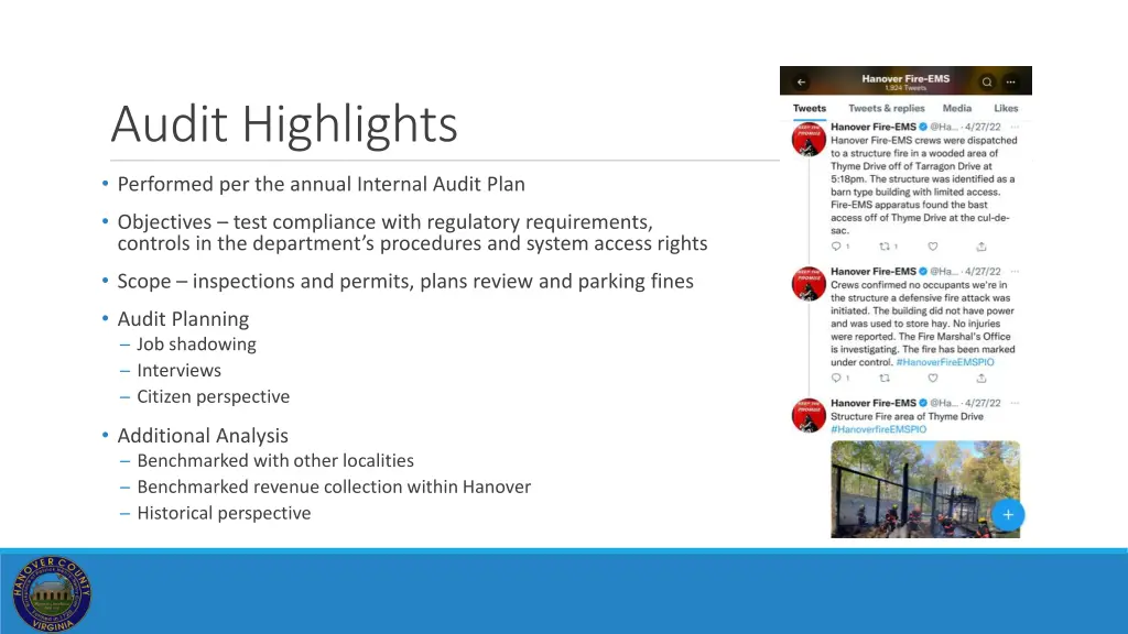 audit highlights