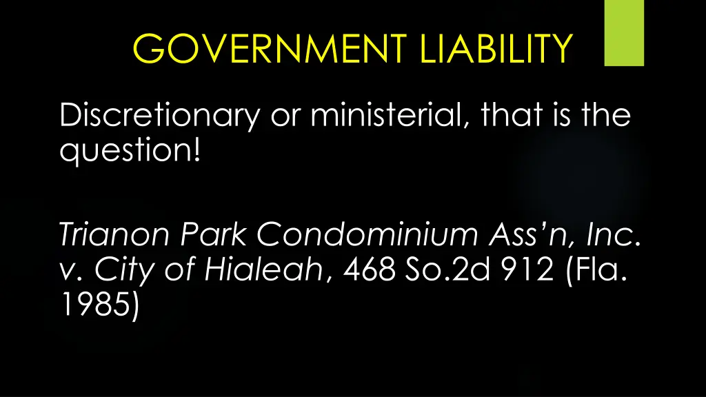 government liability 3