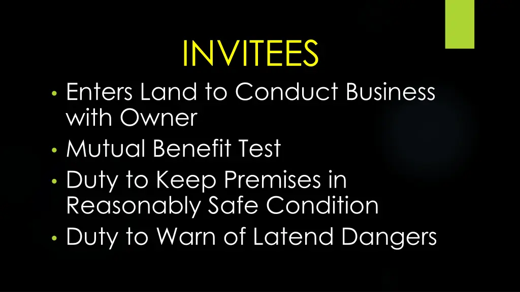 invitees