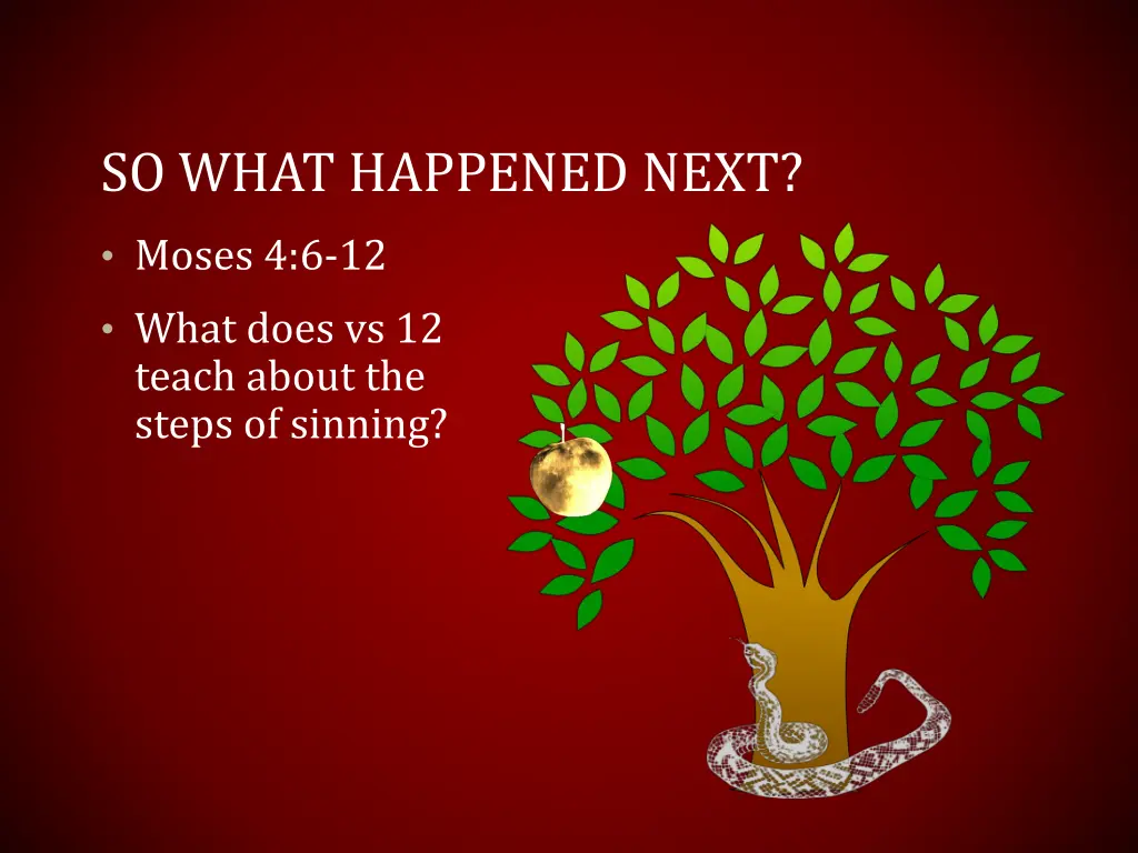 so what happened next