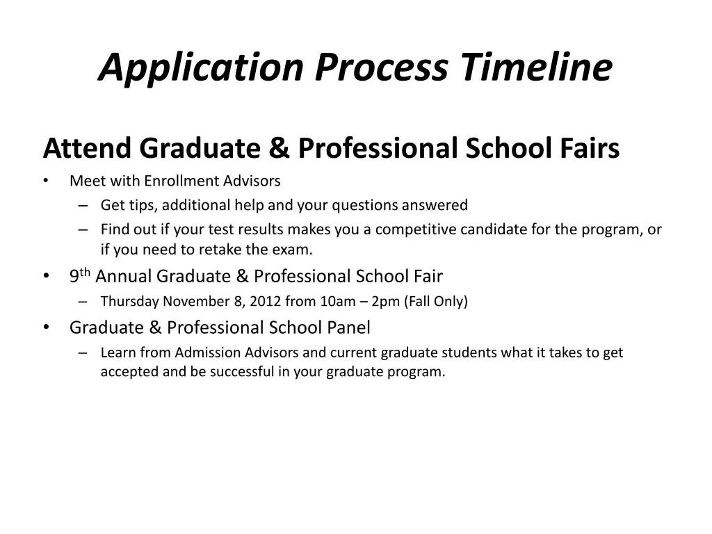 application process timeline 4