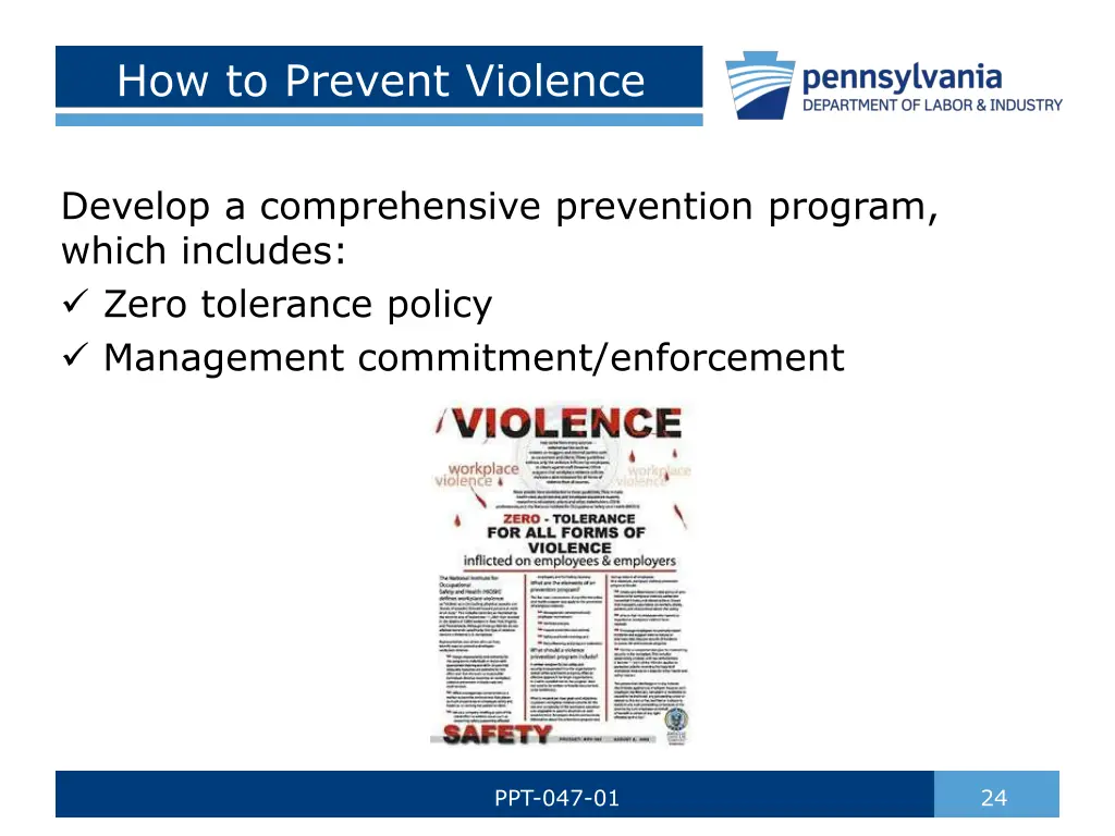 how to prevent violence