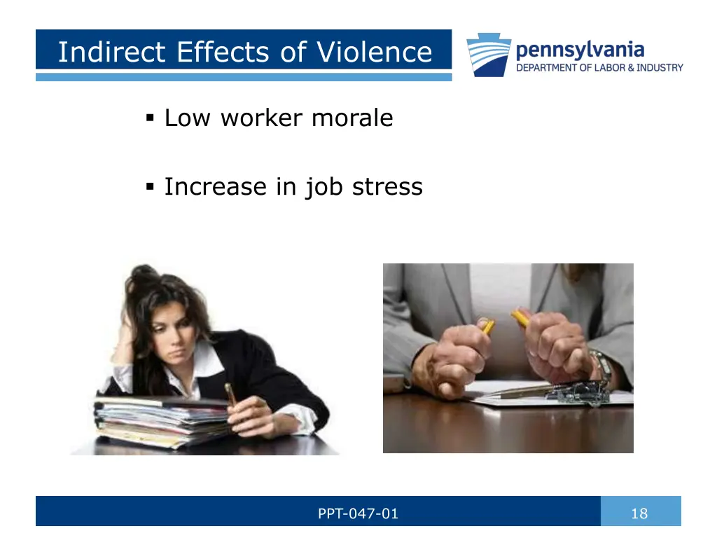 indirect effects of violence