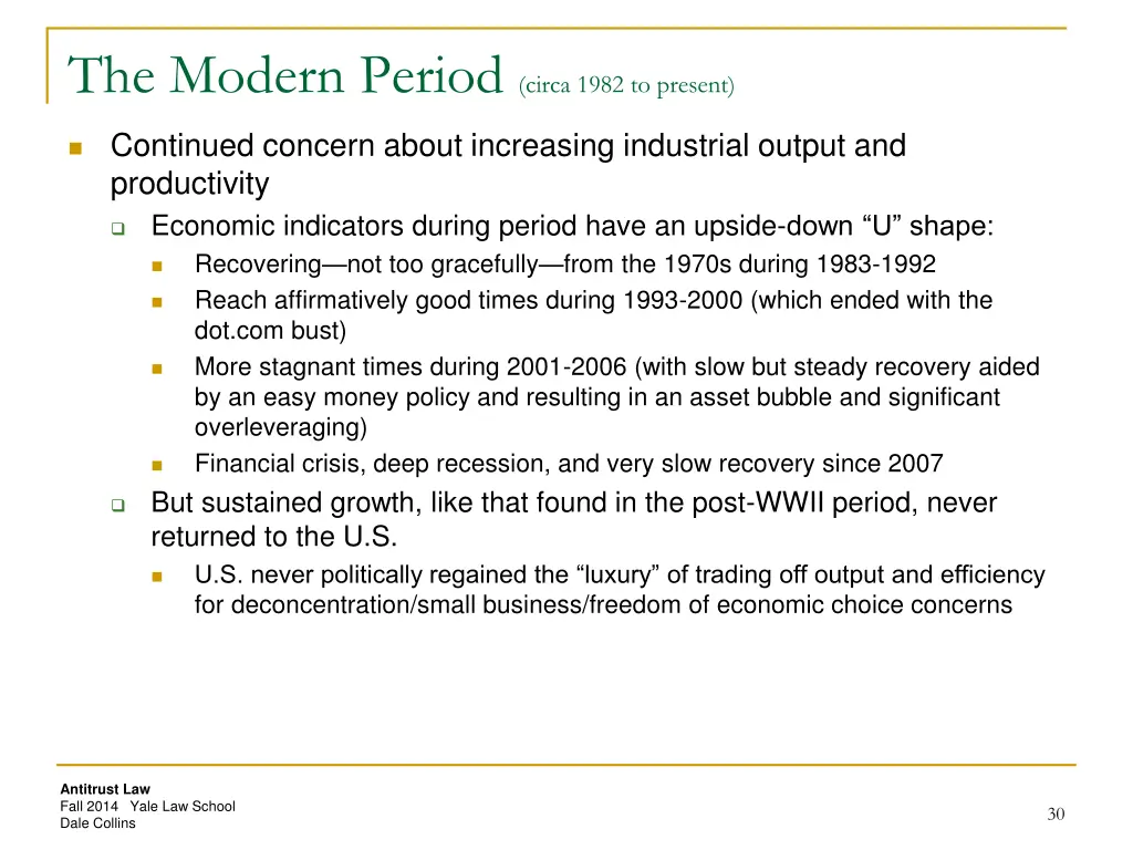 the modern period circa 1982 to present 3