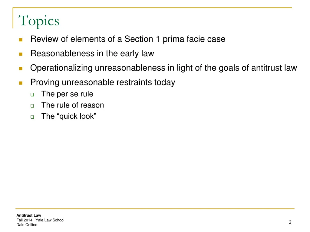 topics