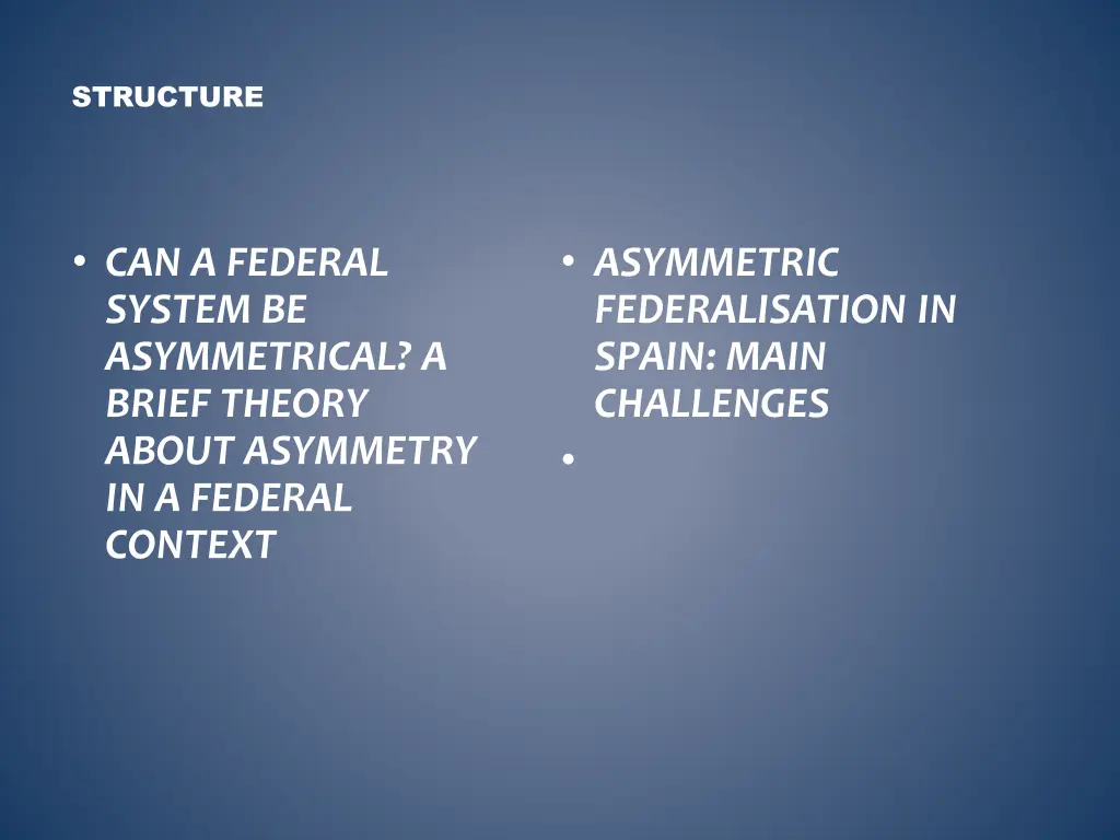 structure