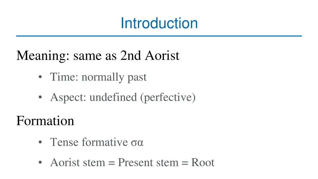 introduction