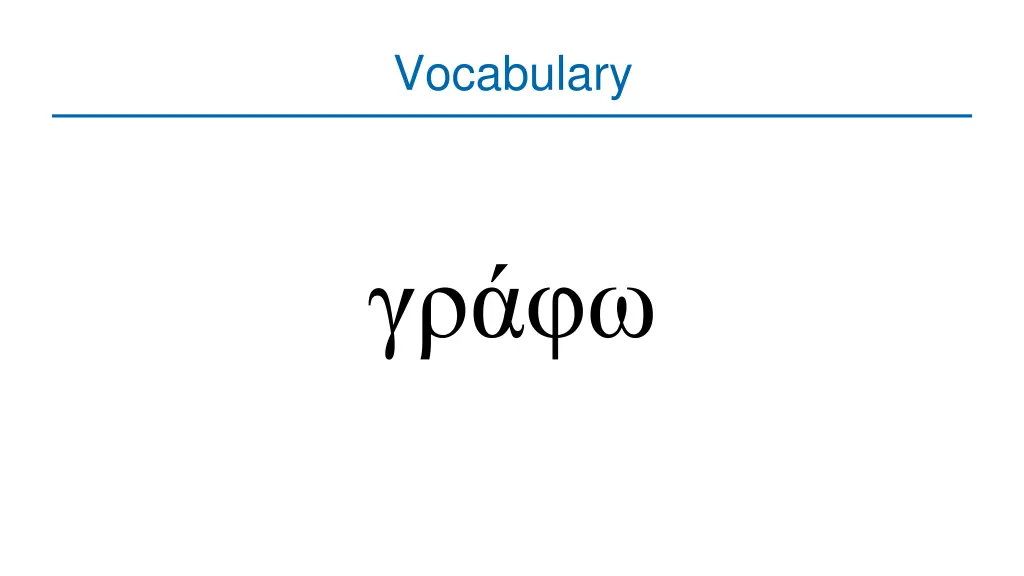 vocabulary 2