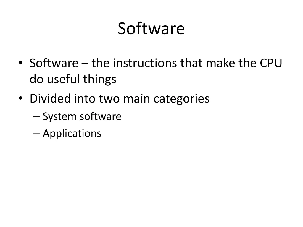 software