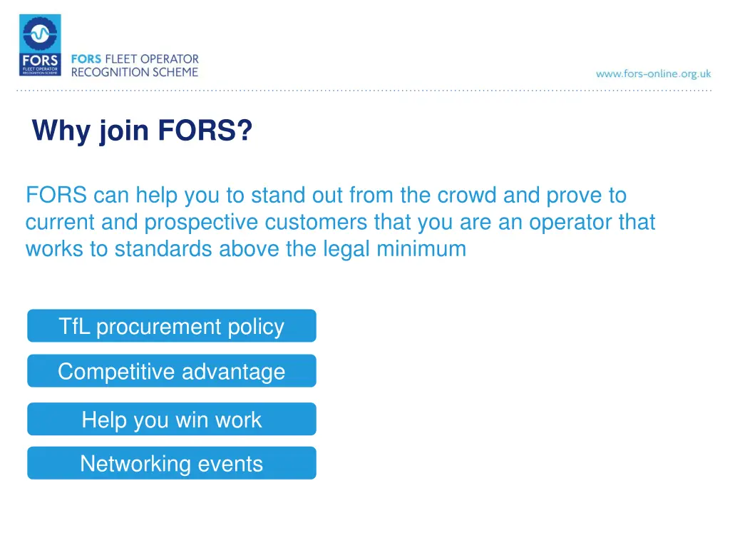 why join fors