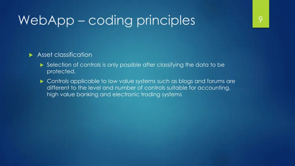 webapp coding principles 1