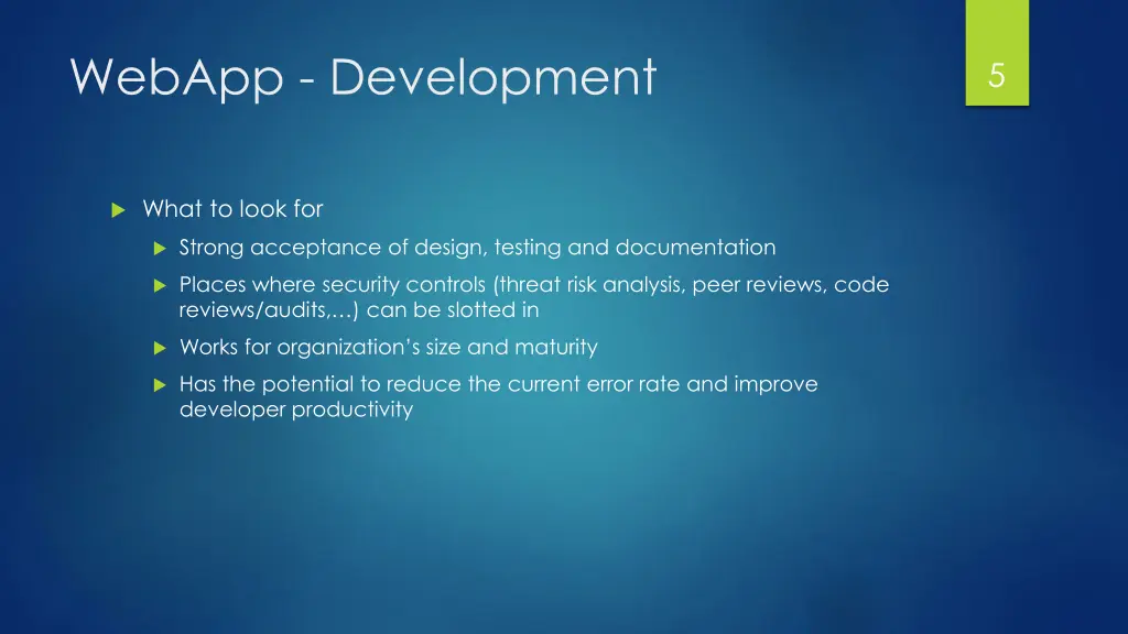 webapp development 1