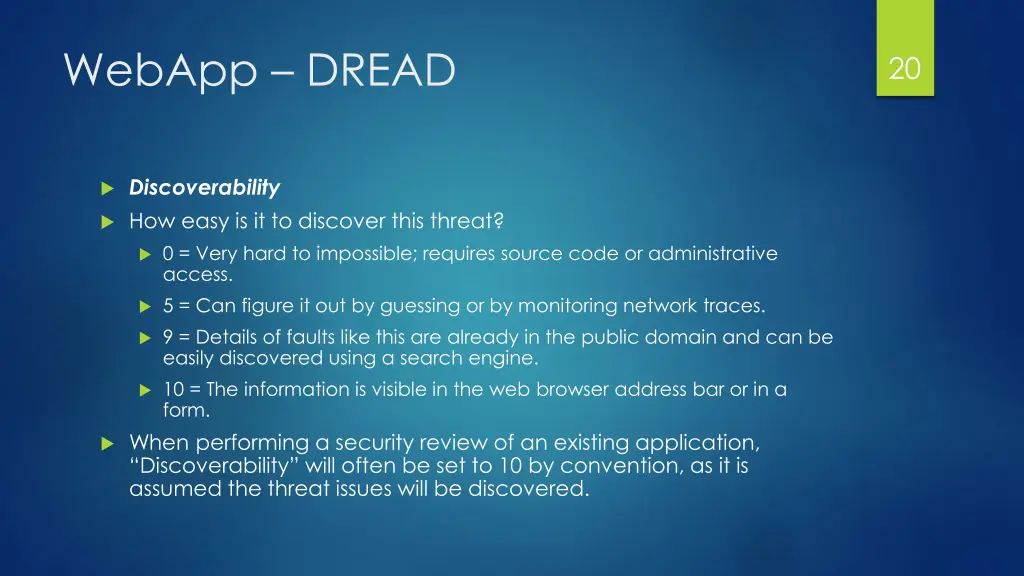 webapp dread 2