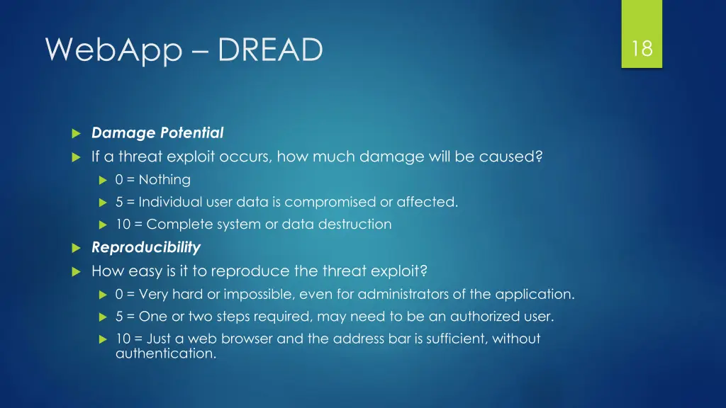 webapp dread