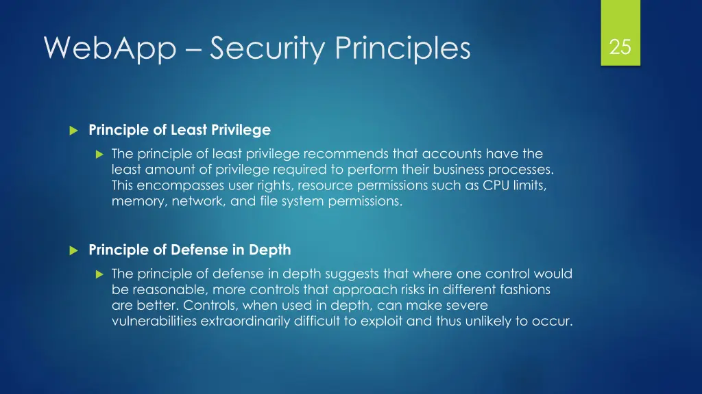 webapp security principles 2