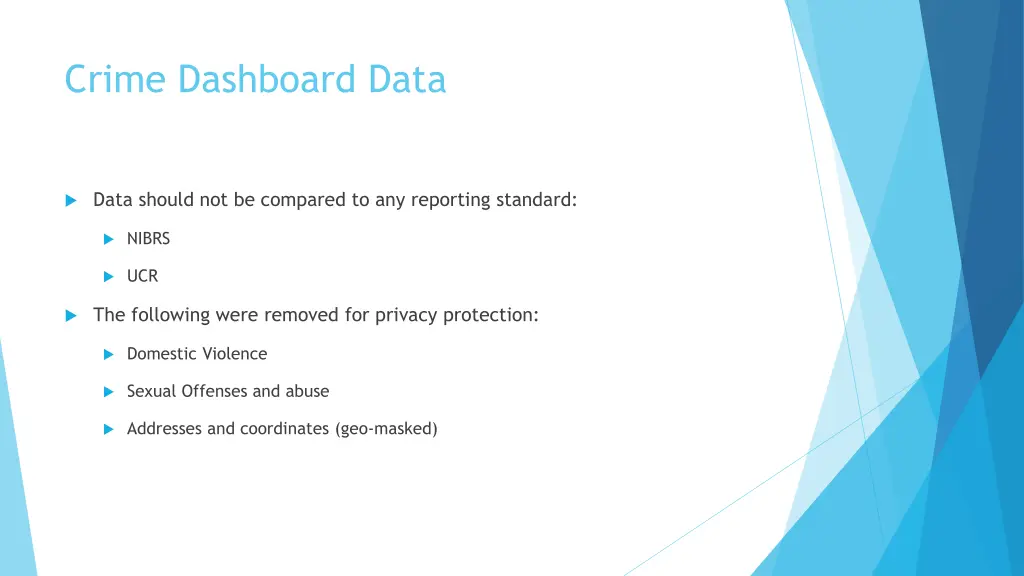 crime dashboard data