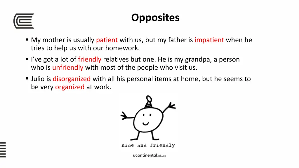 opposites