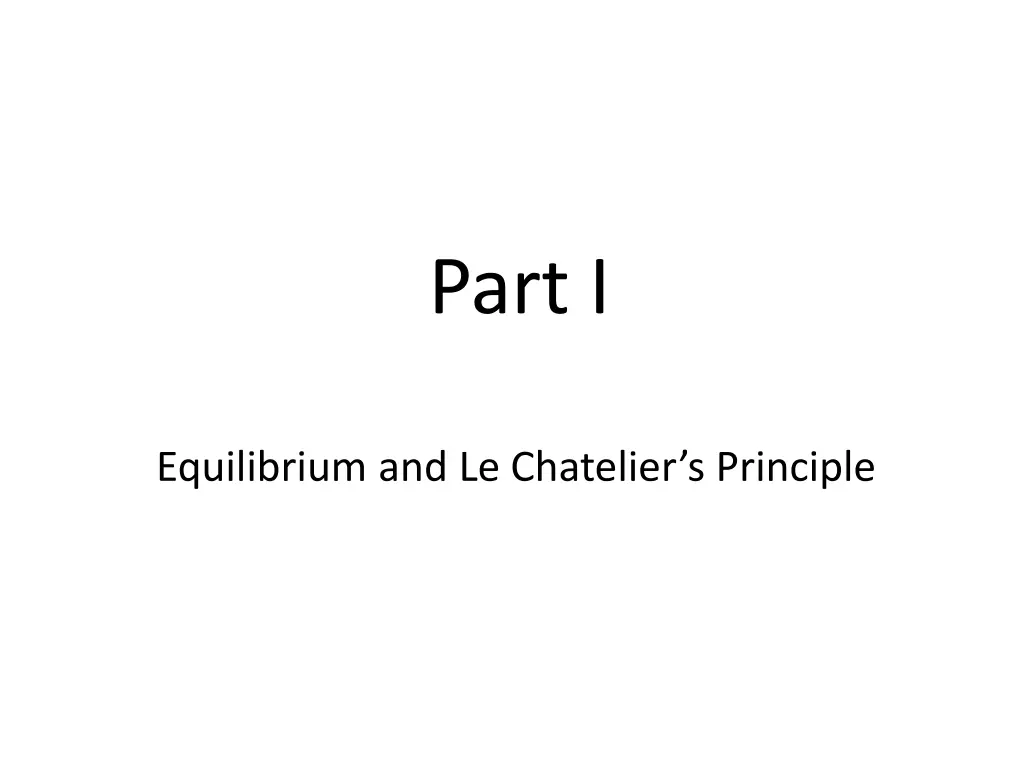 part i