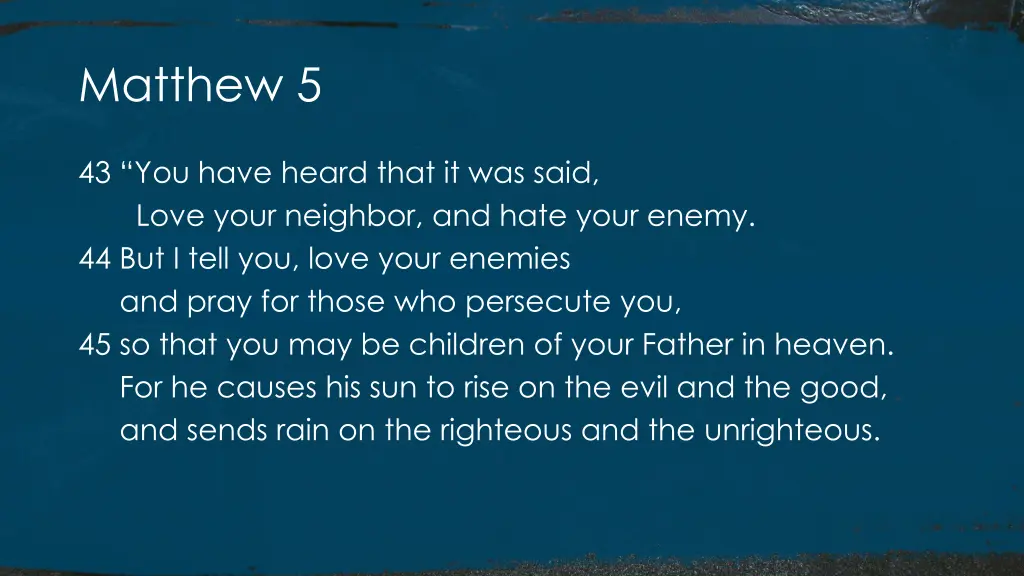 matthew 5 2