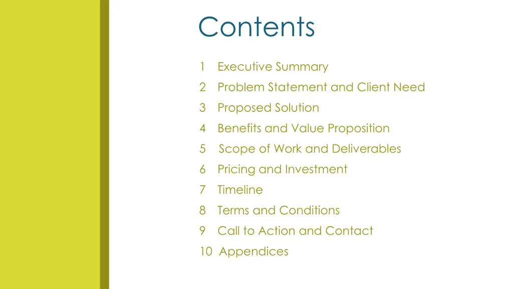 contents