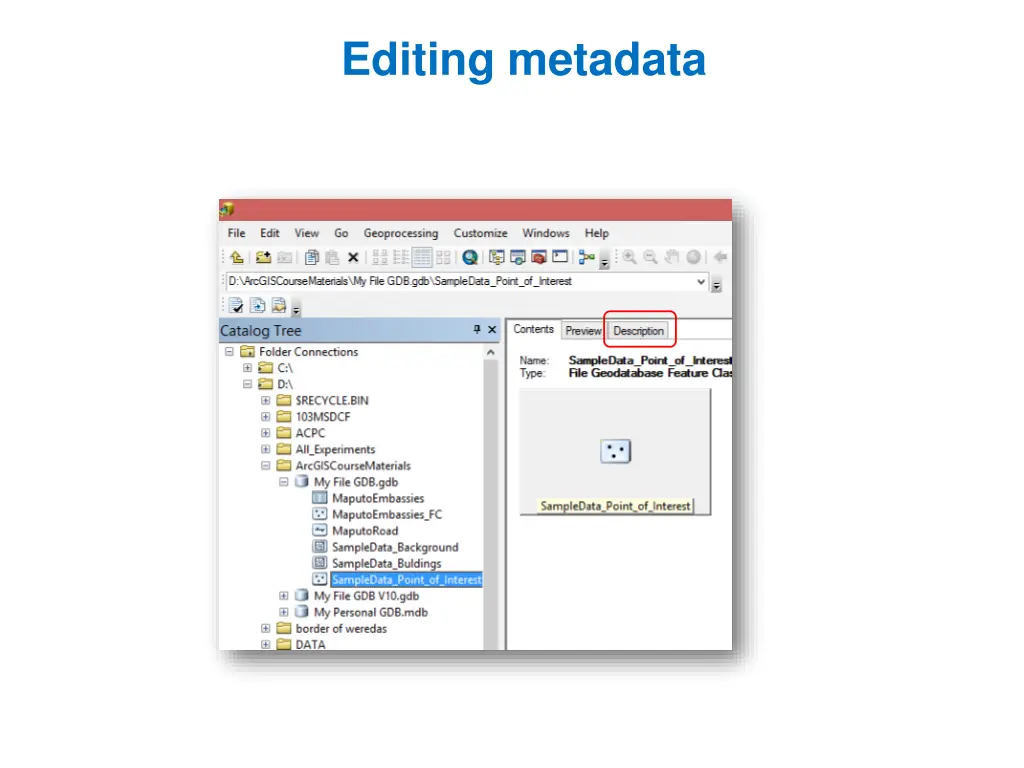 editing metadata 1