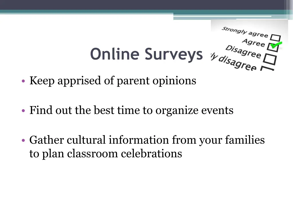 online surveys