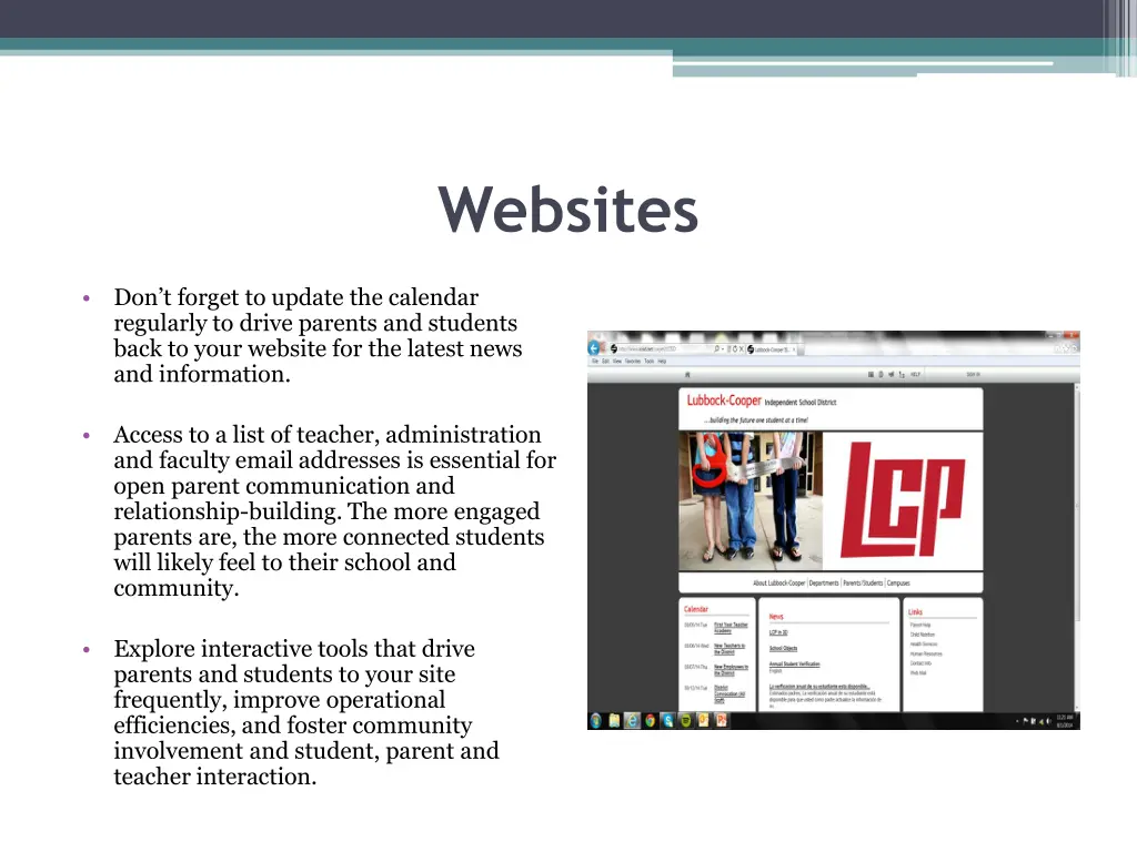 websites