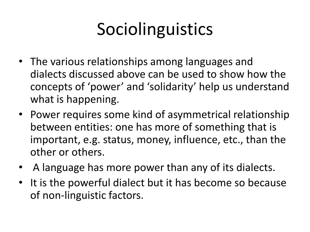 sociolinguistics 4