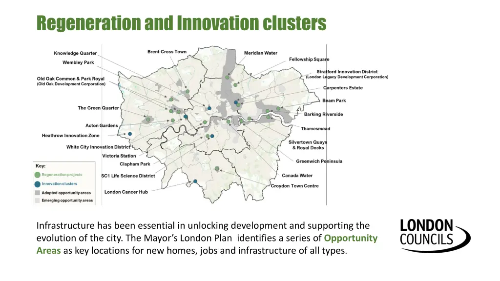 regeneration and innovation clusters