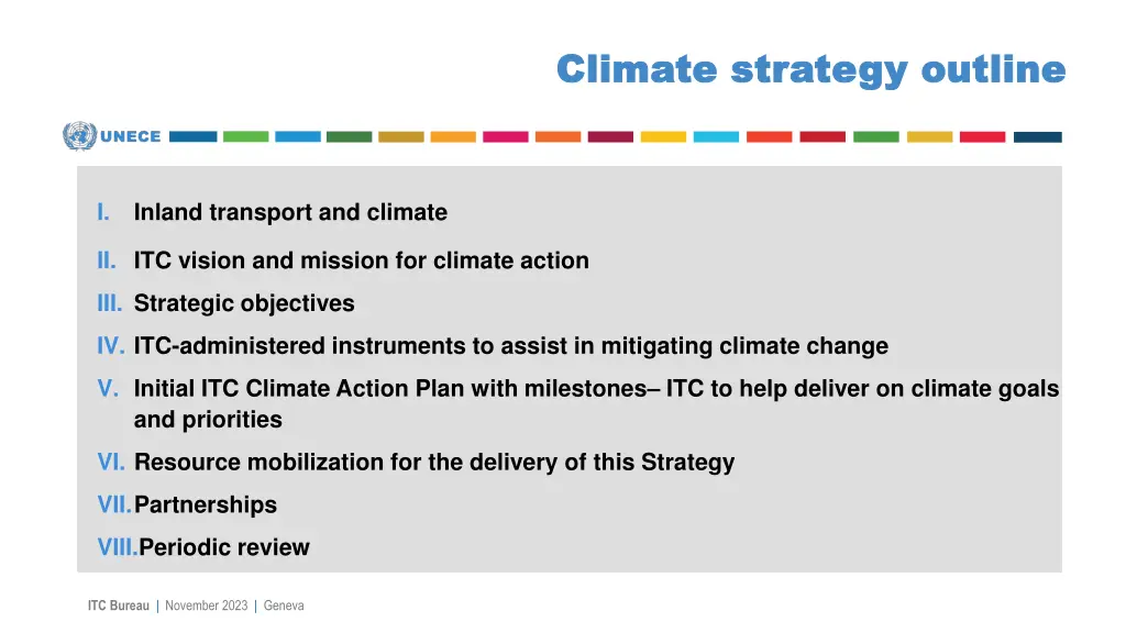 climate strategy outline climate strategy outline