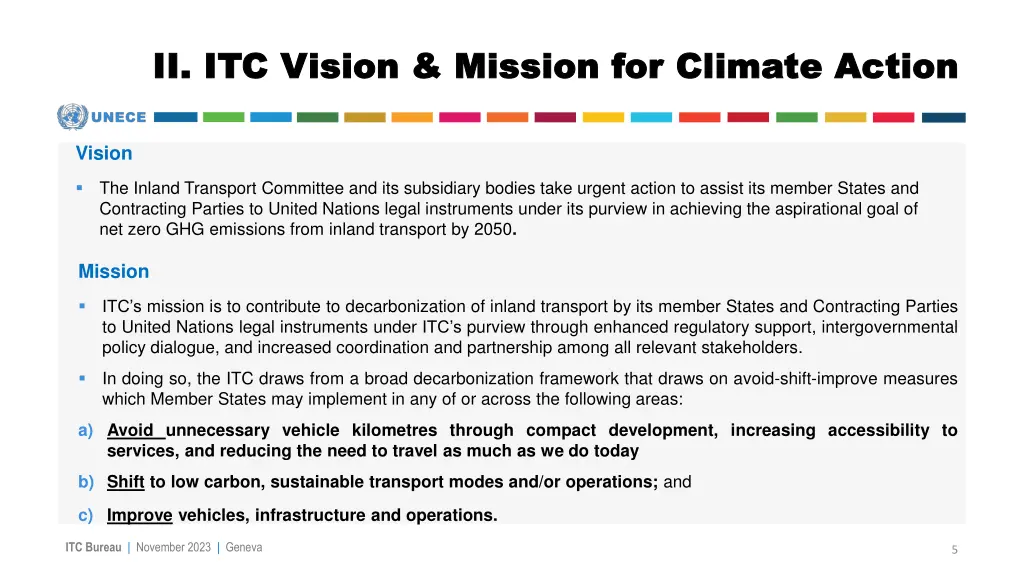 ii itc vision mission for climate action