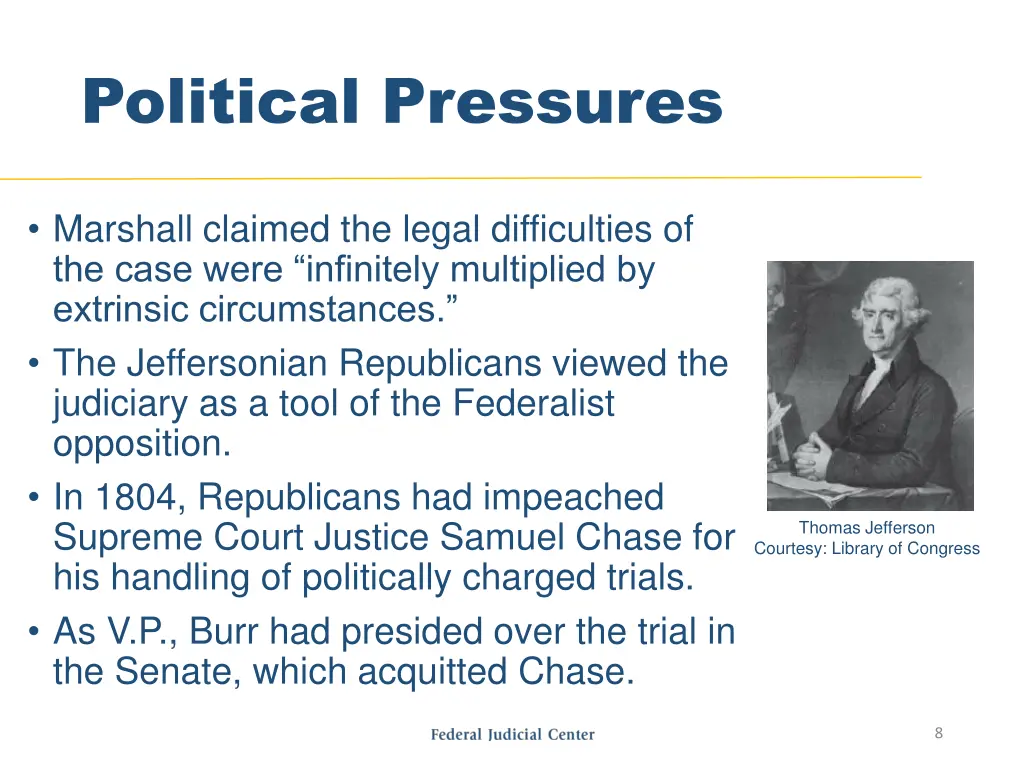 political pressures