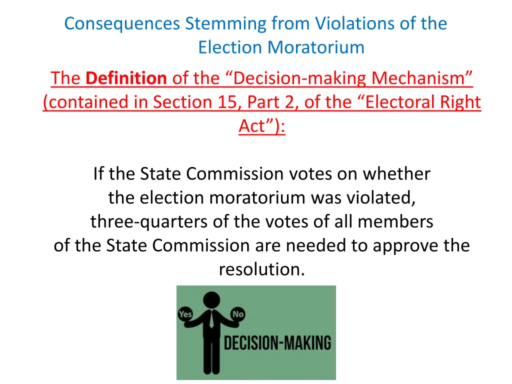 consequences stemming from violations 2