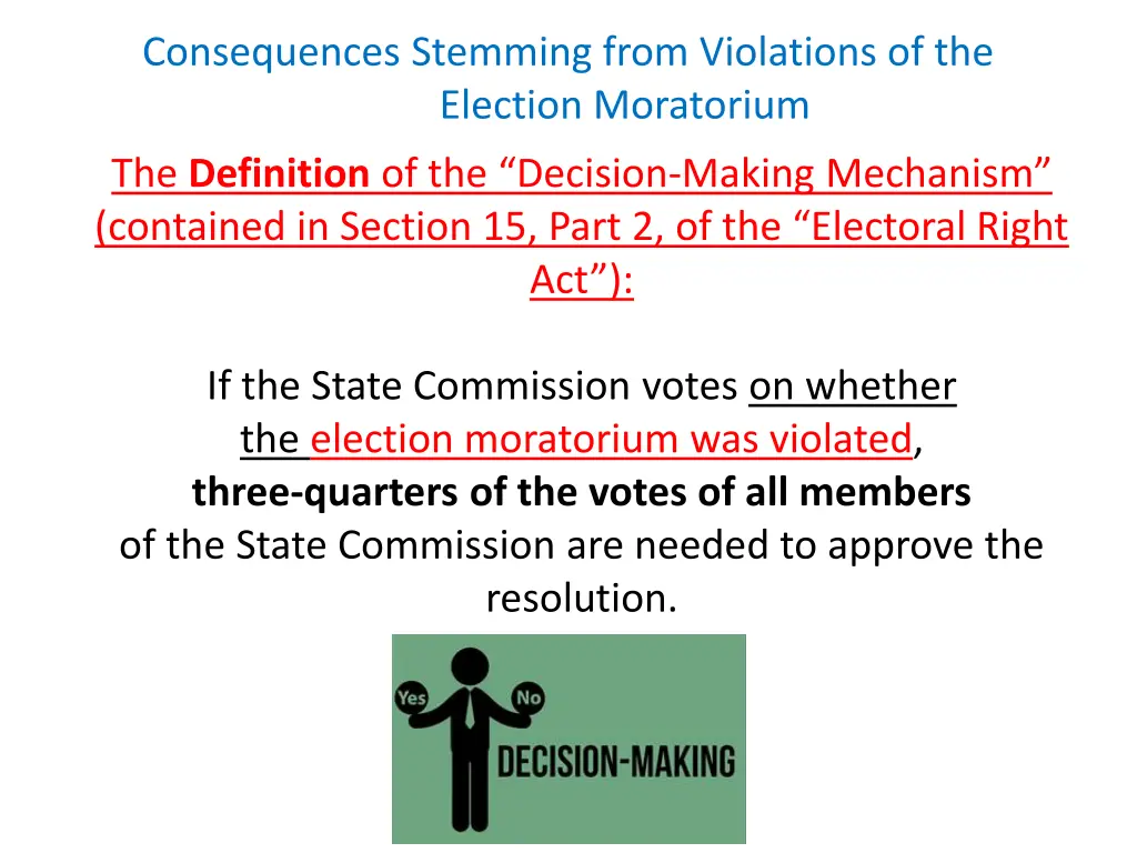 consequences stemming from violations 3