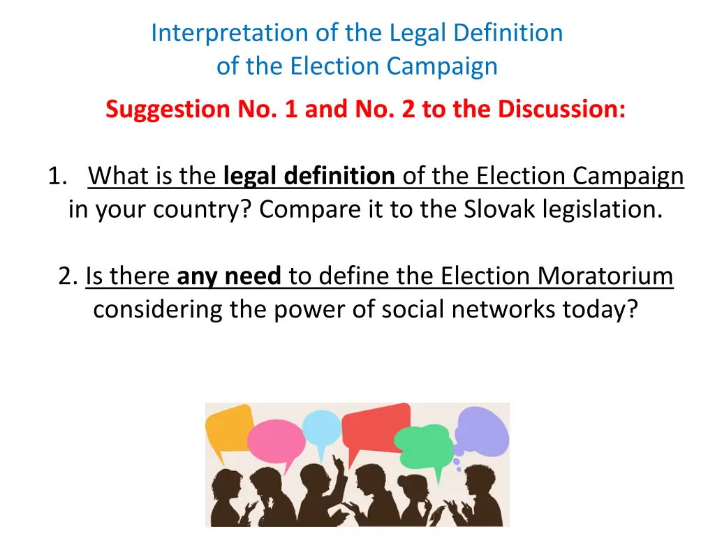 interpretation of the legal definition 7