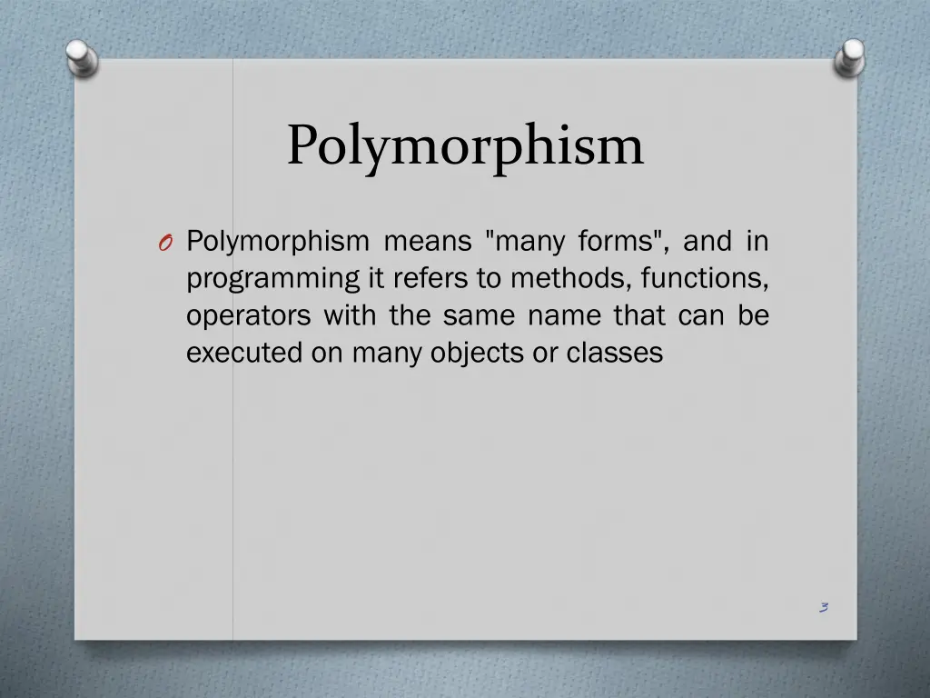 polymorphism 1