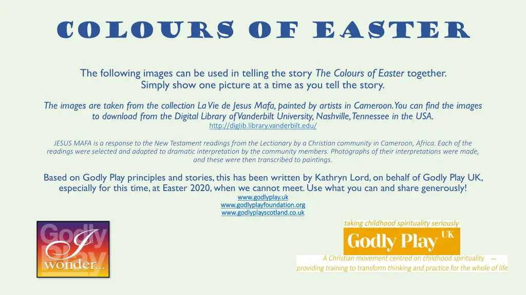 colours of easter