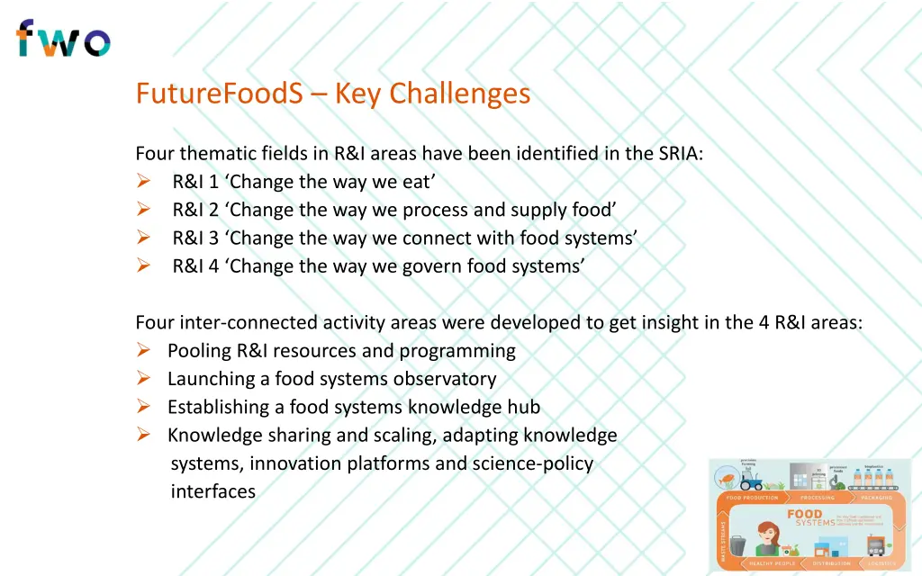 futurefoods key challenges