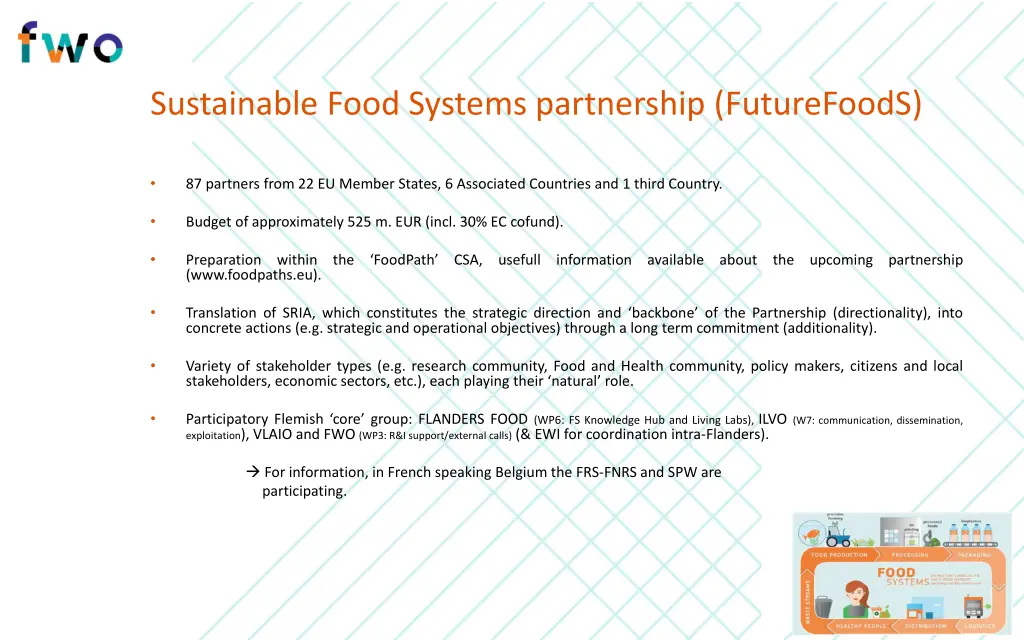 sustainable food systems partnership futurefoods