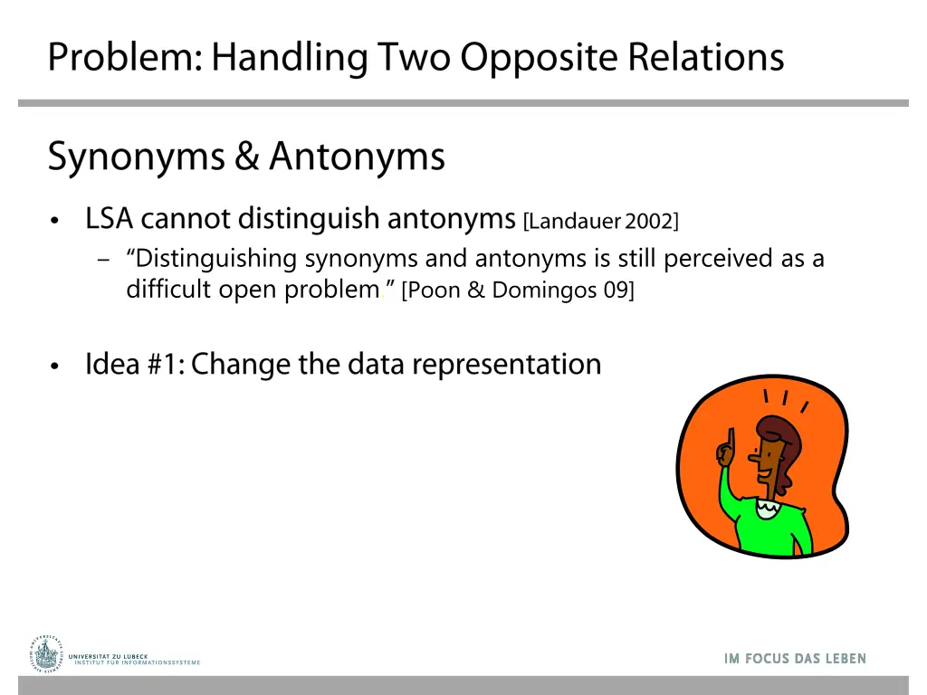 distinguishing synonyms and antonyms is still