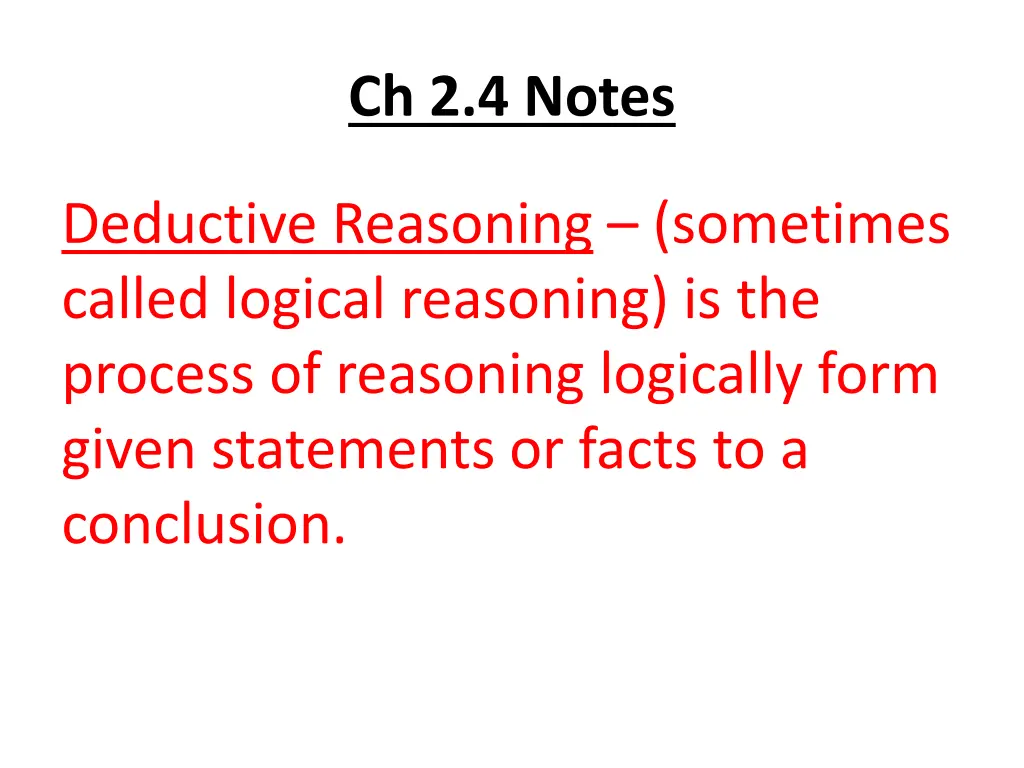 ch 2 4 notes