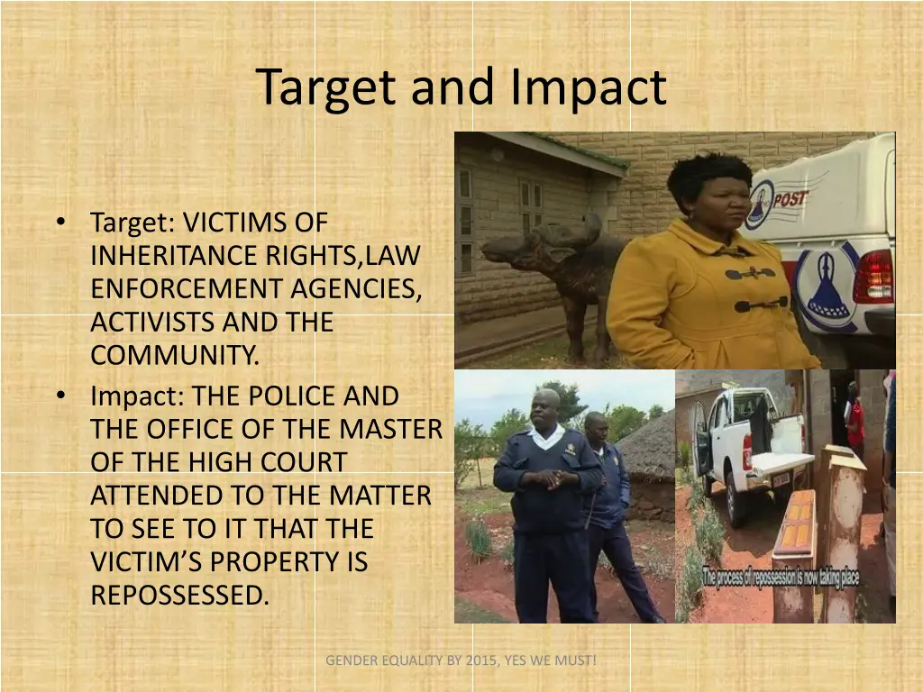 target and impact