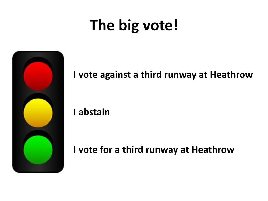 the big vote