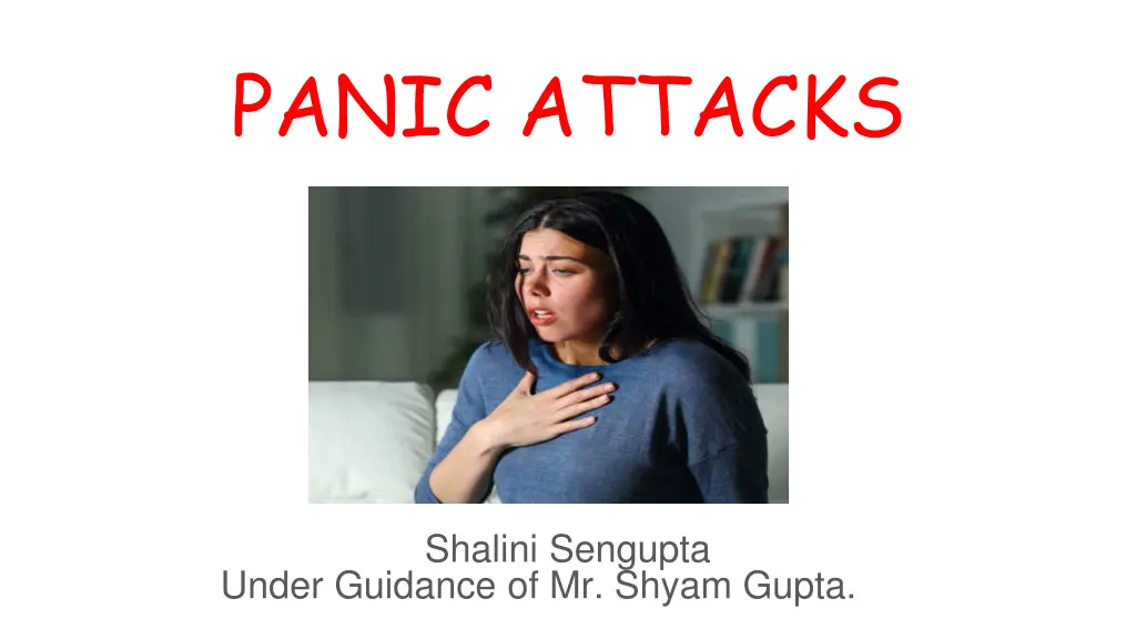 panic attacks