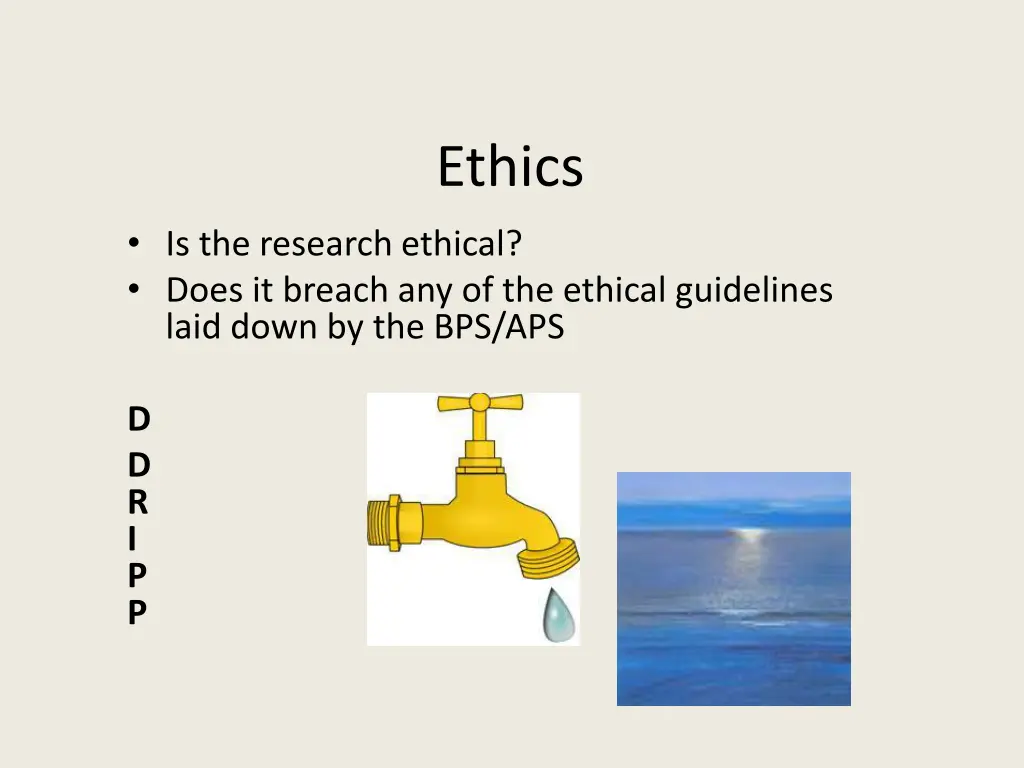 ethics