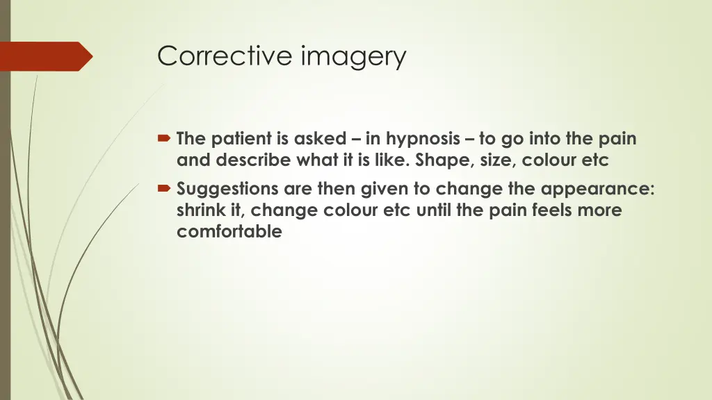 corrective imagery