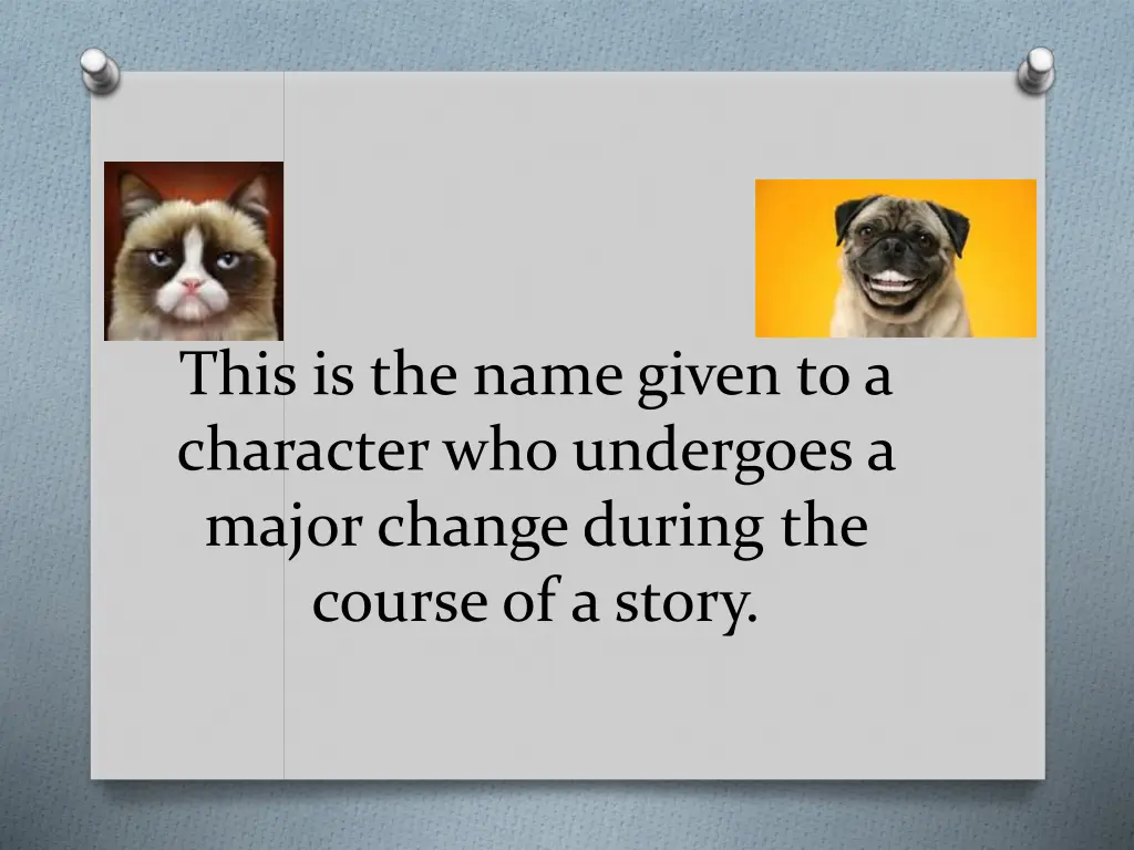 this is the name given to a character